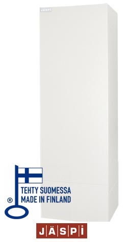Tarjous! Kotimainen Jäspi VLM 220S lämminvesivaraaja omakotitaloon 3-5 hengen vesitarpeisiin. Lämminvesivaraaja edullisesti asennettuna