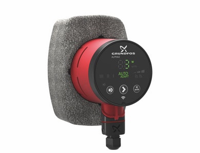 Grundfos Alpha2 25-40 N 180 käyttövesipumppu Grundfos Alpha2 25-40 N 180 käyttövesipumppu