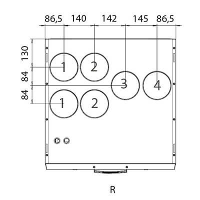 Ilmanvaihtokone Vallox 121 SE R
