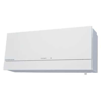 Vanhemman rakennuksen ilmanvaihdon tehostukseen huonekohtainen ilmanvaihtokone Mitsubishi Lossnay VL-100EU5-E! Edullinen hinta!